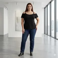 Blusa Ciganinha Plus Size