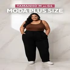 Calça Feminina Plus Size Viscolycra Reta Gestante Pijama Pilates Do M ao G4 Feminino com Lycra