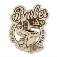 Placa Decorativa Barbearia Barber Shop MDF 3mm Decoração Barbeiro