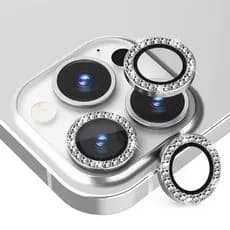 Película Protetora De Lentes Câmera Para iPhones 6Plus X XS 11 12 13 14 15 16 Pro Max  Protetor Metal