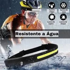 Lanterna de Cabeça Recarregável Led Corpo Motion  Camping Torch Light Lamp Com Usb