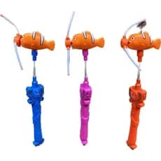 Ventilador Catavento de LED Musical Infantil , Ideal pra Bebês ,Hastes Molinhas em PVC Dobráve