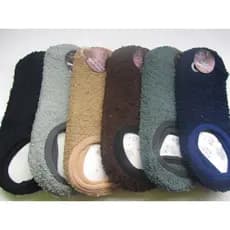 3/2/1 pares Meia Sapatilha Soft Felpuda Antiderrapante Curto Inverno Quente Adulto Unissex