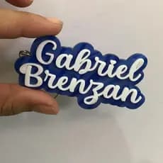 CHAVEIRO PERSONALIZADO COM NOME EM ACRÍLICO