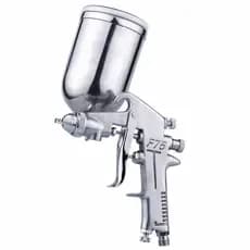 Pistola de Pintura por Gravidade 1/4" HVLP Caneca Alumínio 400mL Bico 1,5mm F75G