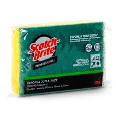 Esponja Multiuso Scotch Brite Original 3M Linha Profissional Com Agente antiviral e antibacteriano