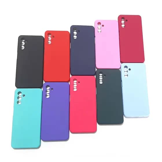 capinha capa A04S 100% silicone com veludo case celular diversas cores