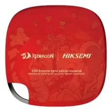Ssd Externo Redragon X Hiksemi Elefante 256gb Vermelho Usb