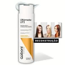 Condicionador Leave-in (2 em 1) Reconstrução Intensa Ultimate UTI 250ml Gaboni Professional