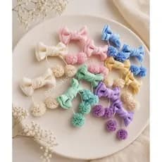 Lacinhos pequenos, lacinhos de bebe, lacinhos com pompom..
