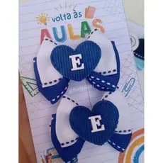 Par de laços escolar infantil/ par de laços.