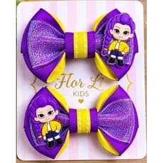 Tiara Guerreiras kpop, Laço Guerreiras do kpop, tiara infantil, laço infantil