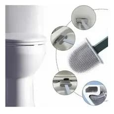 Escova Sanitária Quadrada Limpeza Banheiro - Parede Silicone