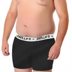 Kit 10 Cuecas Boxer Box Extra Grande Modelo Plus Size Masculino