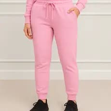 Calça Feminina Jogger Bolso Calça Moletom Algodão Flanelada