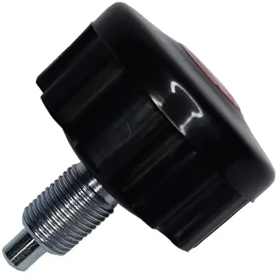 02 Peças Regulador De Banco Bike Spinning E Fitness M16x20mm