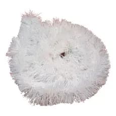 Festão Branco 2mx9cm Enfeite Decoração De Natal