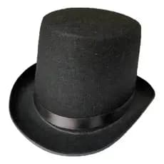 Cartola Chapéu Magico Preto Adulto Noivo Casamento Tamanho Unico