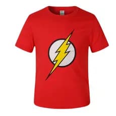 Camisa Camiseta Infantil Flash
