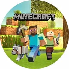 Painel Festa Gamer Minecraft | Mundo dos Blocos | Tecido Premium + Frete Grátis