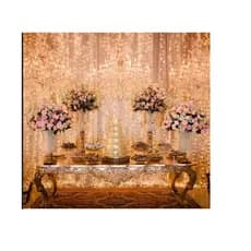 Cortina 300 Led Branco Quente Fixa 110v 3x2m Casamento