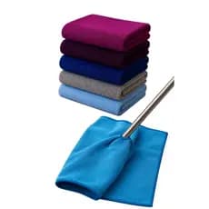 Pano de Chão Com Furo Microfibra Rodo Grande Alta Absorção Limpeza Casa