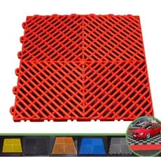 Kit 100 Piso Modular Automotivo 9m² 30x30 - Direct Borrachas