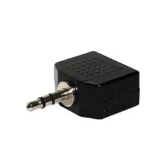 Adaptador Para Fones De Ouvido Jack J2 Estéreo Para P2 Estéreo Plástico/Níquel Mxt