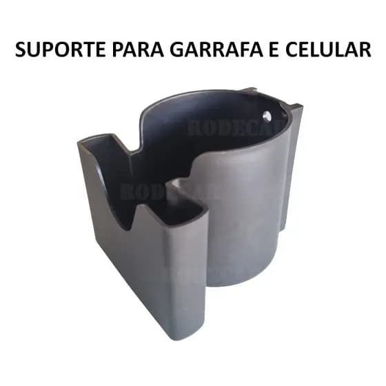 Suportes para Garrafa de Água e Celular - Academia e escritório Coqueteleira