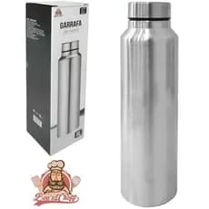 GARRAFA SQUEEZE DE METAL COM TAMPA 1L