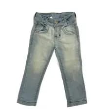 CALÇA JEANS INFANTIL CLARA ESTILOSA | 1 ANO | SEMINOVA | CONFORTO E CHARME