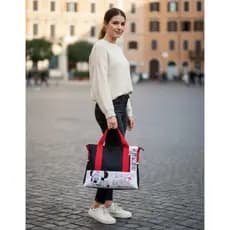 Bolsa Feminina Minnie ou Mickey Cores Lindas Super Resistente