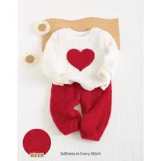 Roupa Inverno Moletom Microfibra Conjunto Frio Mantinha Quentinho de Menina