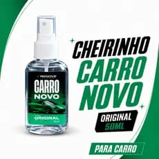Cheirinho Carro Novo Original 50ml - Aromatizante Automotivo