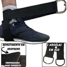 Tornozeleira Alça Para Cross Over Glúteo Puxador - SEM VELCRO