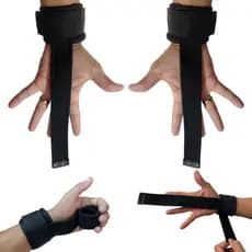 Strap Com Munhequeira Musculação Acessório Para Treinar Munhequeira De Pulso