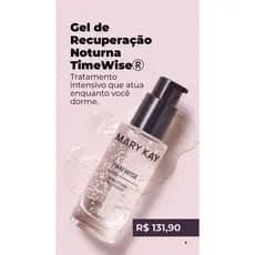 Gel recuperação noturna