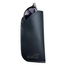 Porta Capa Óculos Minimalista Case De Couro Econômico