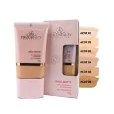 Base matte alta cobertura phallebeauty
