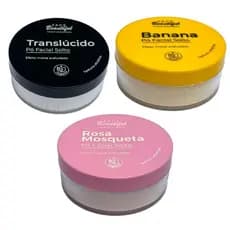 Pó Facial Solto Vegano Efeito Matte Aveludado Face Beautiful