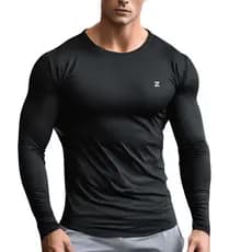 Camisa Térmica Segunda Pele Camiseta Proteção 50Uv+ Compressão Frio Calor Blusa Masculina