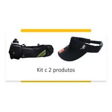 Pochete impermeável com viseira personalizada Kit Esporte