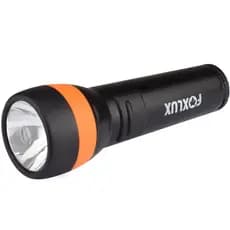 Lanterna Grande a Pilha RESISTENTE 18,5cm com 01 LED em ABS Foxlux