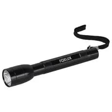 Mini Lanterna de Alumínio RESISTENTE Pilha Foxlux com 01 LED Luz Branca