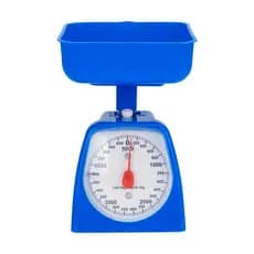 Balança Analógica De Cozinha 5kg Caseira Azul 5 Kg