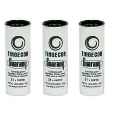 KIT 3 Tinta Preta Para Tingir Tecido Roupa Tintol Corante Guarany