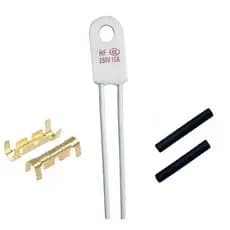 1 Fusível Protetor Térmico 15A 130C 130 graus 250V Cerâmico Aquecedor