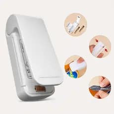 Mini Seladora Portátil Máquina Seladora De Sacos Embalagens Branco Seladora para casa