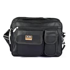 Bolsa Transversal Ab Anchor Blue Com Alça Reforçada e Compartimentos Amplos e Largos