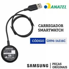 Carregador Relógio Samsung Galaxy Watch 2, 3, 4, 5 Ultra Original GH96-14516C